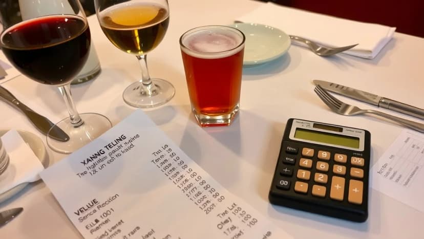 Så mycket kostar moms på alkohol på restaurang