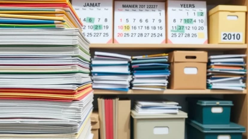 Varför måste du spara bokföring 10 år